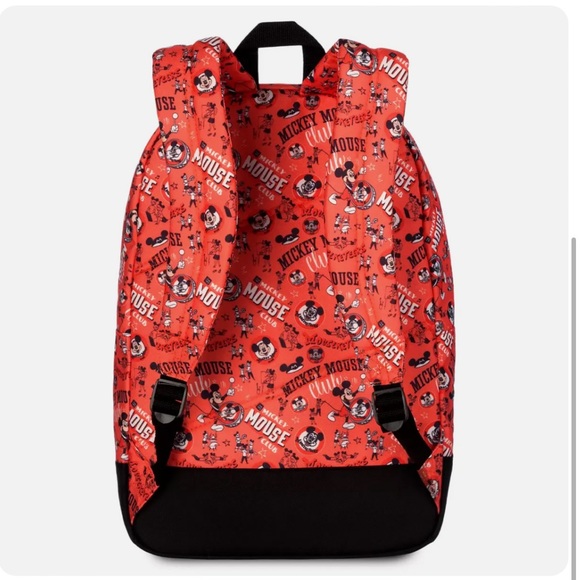 Disney Retro/Vintage Mickey Mouse Club Backpack. NWT - Picture 2 of 7